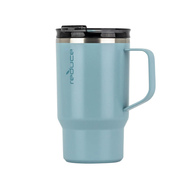 Hot1 Mug - 18 oz. Insulated Mug With Lid and Handle - Reduce Everyday | Eucalyptus