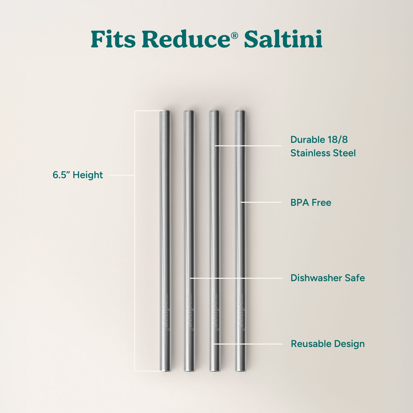 Saltini Straw Set - Reduce Everyday