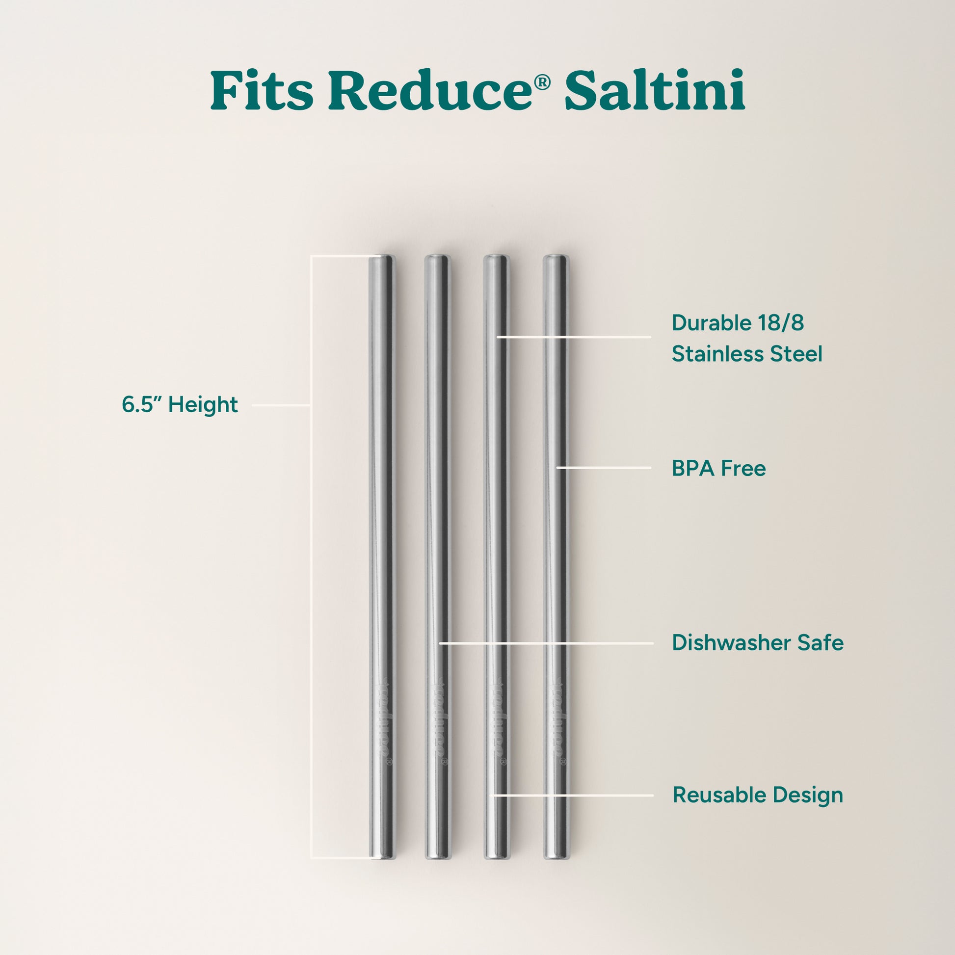 Saltini Straw Set - Reduce Everyday