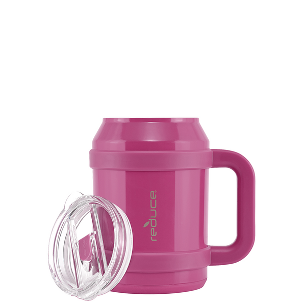 Reduce 50 oz Cold1 Mug Tumbler Stainless Steel with Handle, Pink