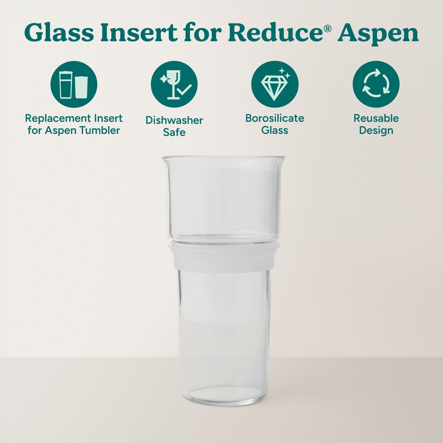 Aspen Glass Insert