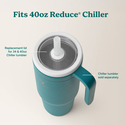 Chiller Large Lid & Straw Set