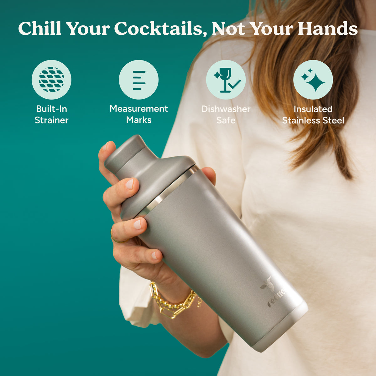 Cocktail Shaker 20 oz - Reduce Everyday