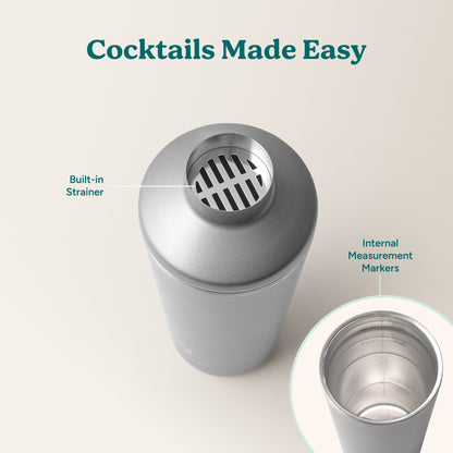 Cocktail Shaker 20 oz - Reduce Everyday