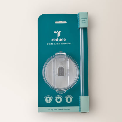 Cold1 Lid & Straw - Large