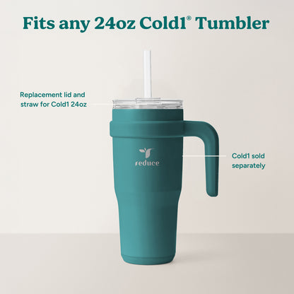 Cold1 Lid & Straw - Medium