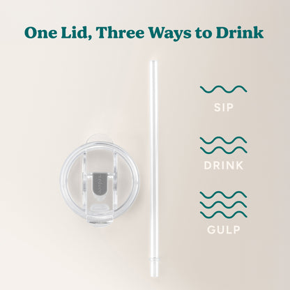 Cold1 Lid & Straw - Medium