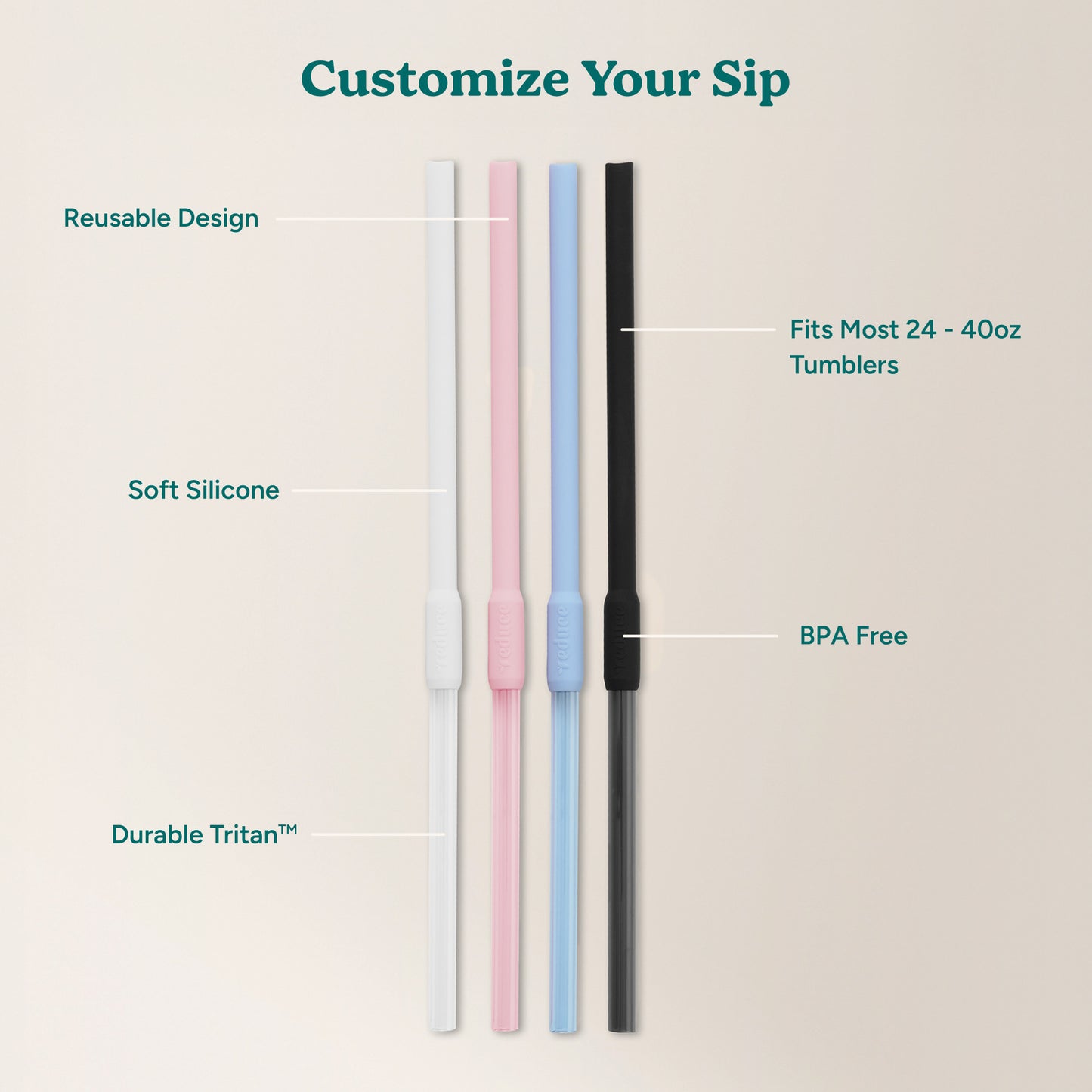 Cold1 Flex Straw Set