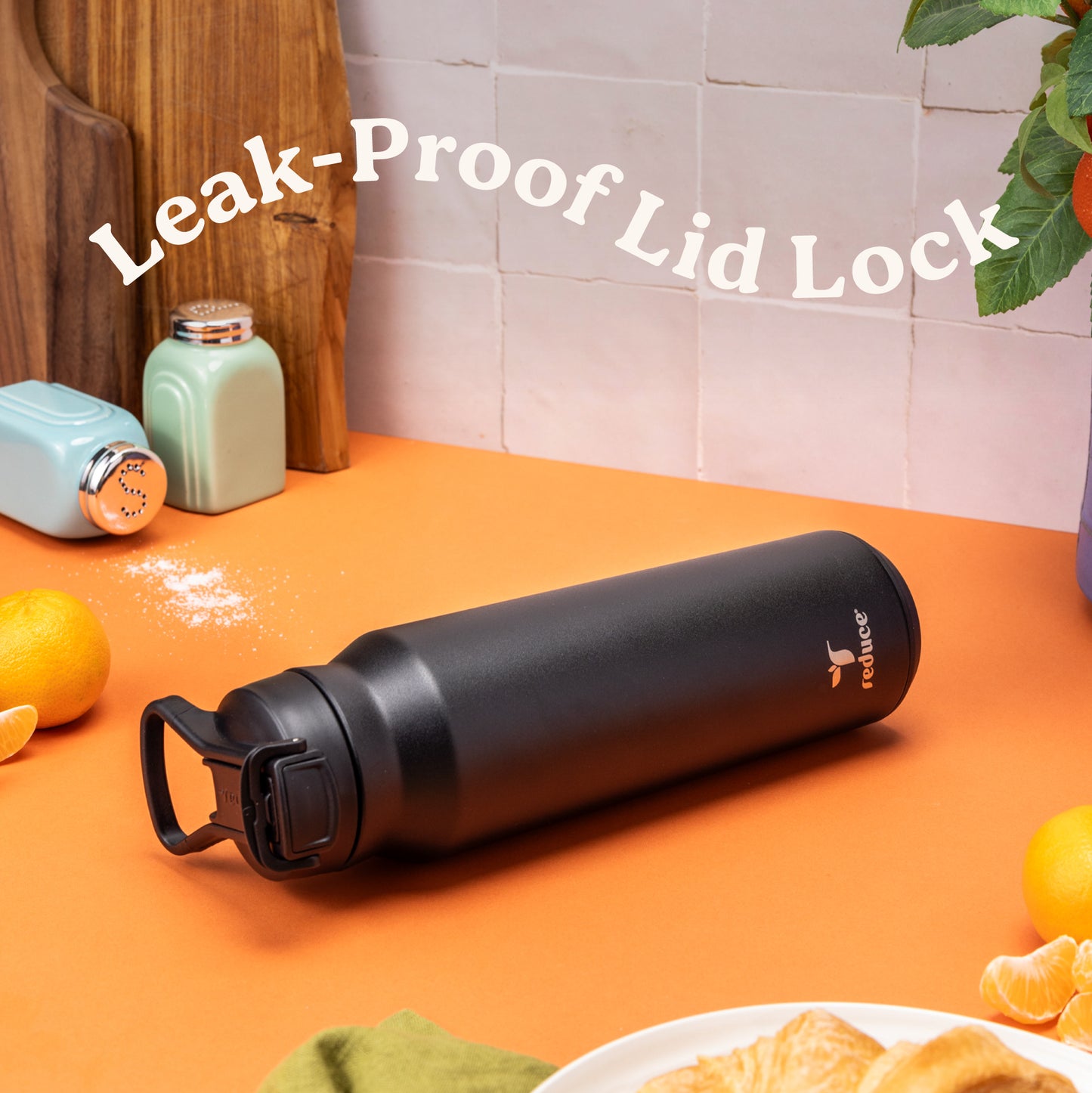 Hydrate Pro 32oz Stainless Steel Water Bottle - Reduce Everyday