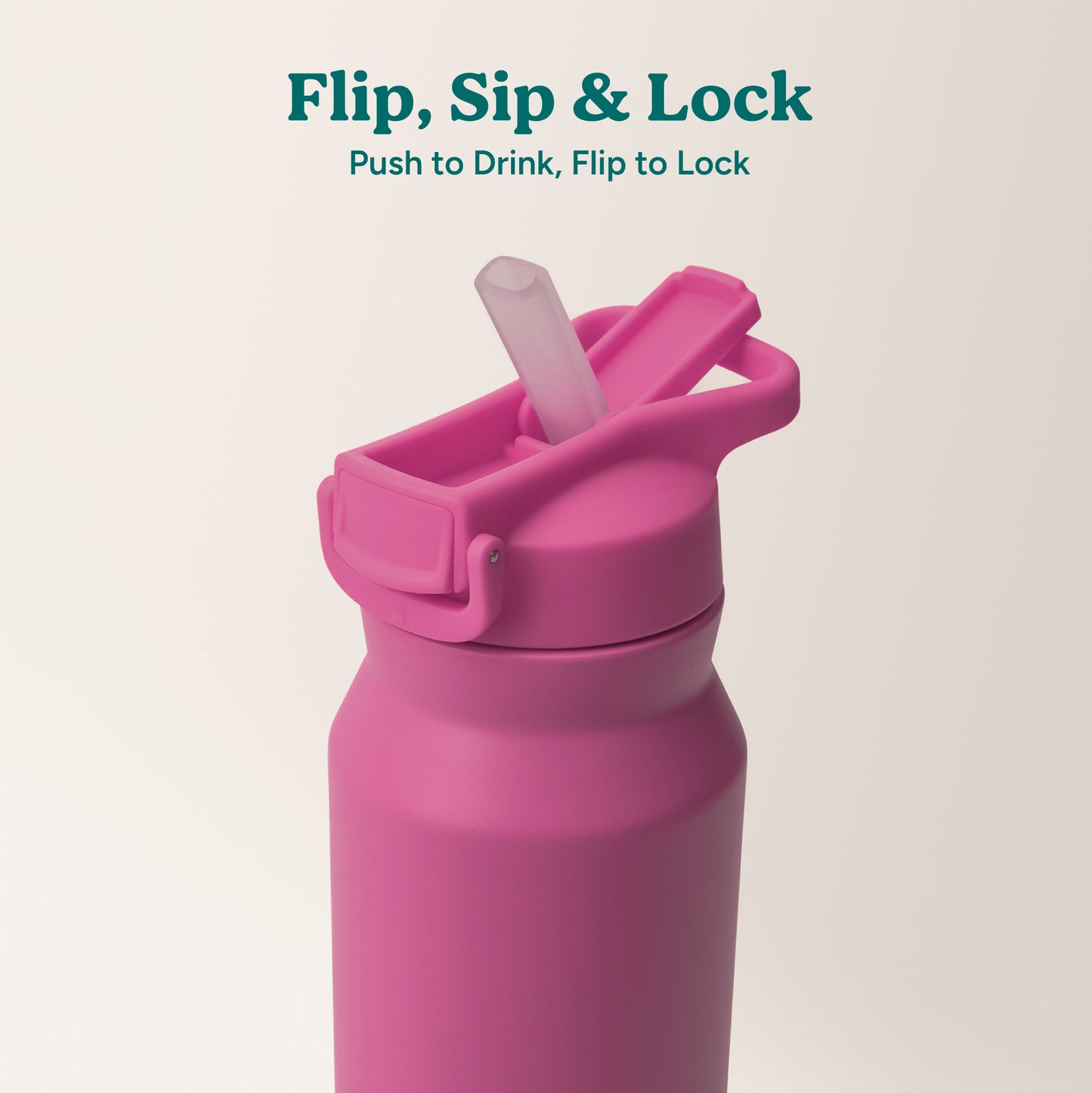 Hydrate Pro 32oz Stainless Steel Water Bottle - Reduce Everyday