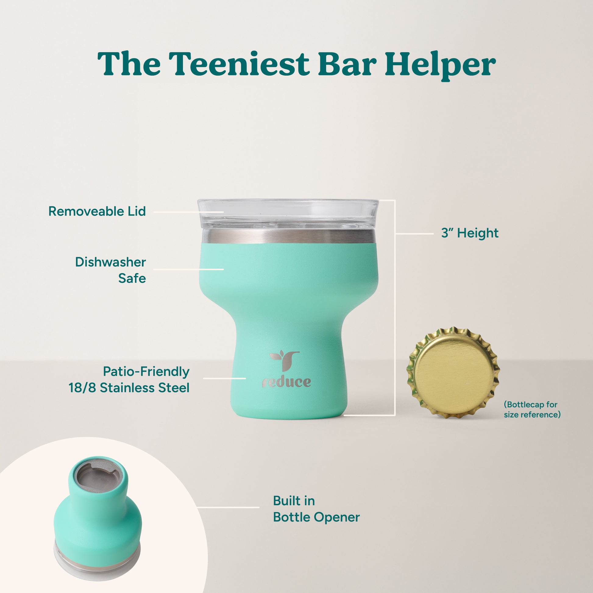 Salteeny Bar Tool 1.5 oz - Reduce Everyday