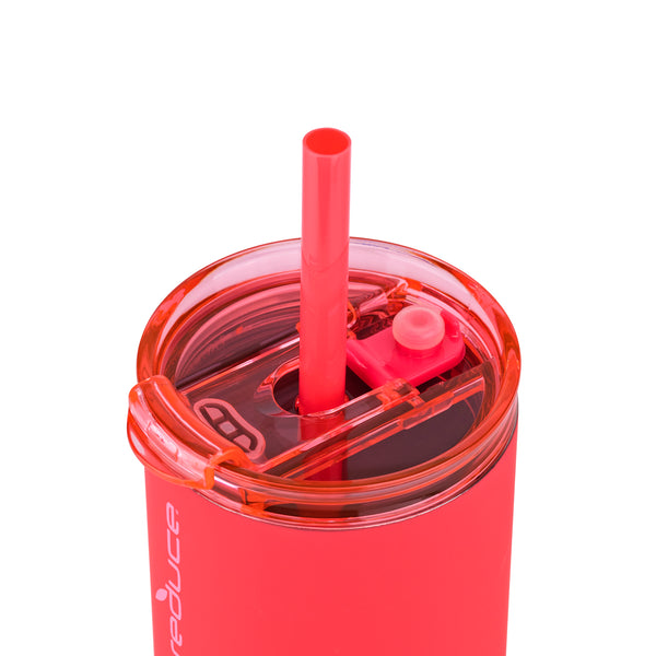 Coldee Tumbler - Kids Tumbler With Straw 14 oz. - Reduce Everyday | Bubble Gum