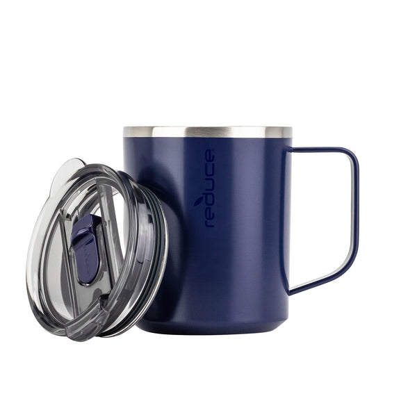 Hot1 Mug - 14 oz. Travel Mug - Reduce Everyday | Sapphire