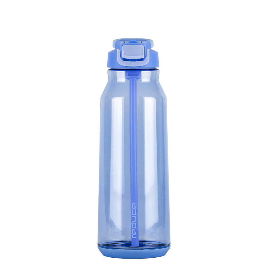 18oz Transparent Water Bottles — Flip Top