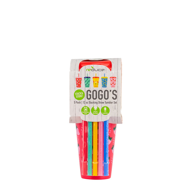 GoGo's 12 OZ. 5pk - Reduce Everyday | Strawberry Banana