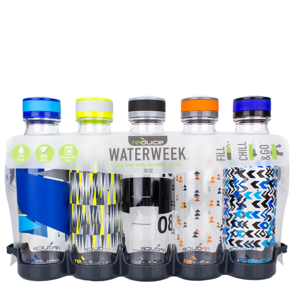 Water Bottle Set: Trek - Waterweek 20 Oz. Set